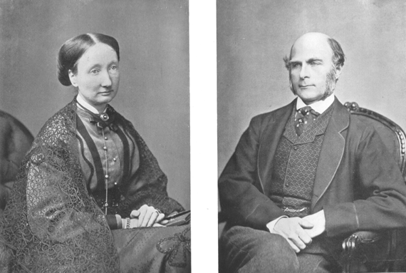 Galton, and wife Louisa Jane Butler.